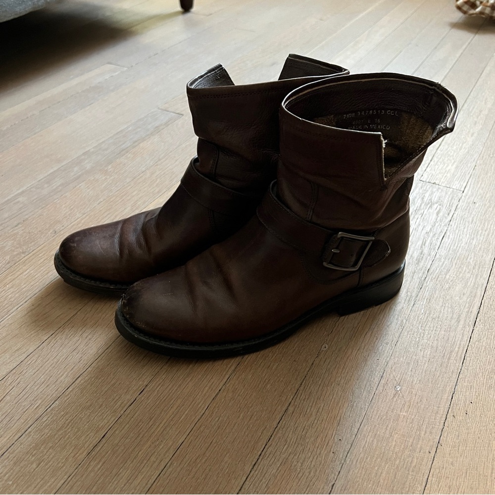 Frye Women's Brown Leather Boots